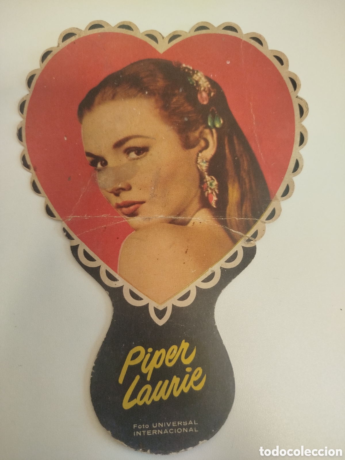 Otros art&iacute;culos de coleccionismo en papel: Publicidad analg&eacute;sico con Piper Laurie (a&ntilde;os 60).