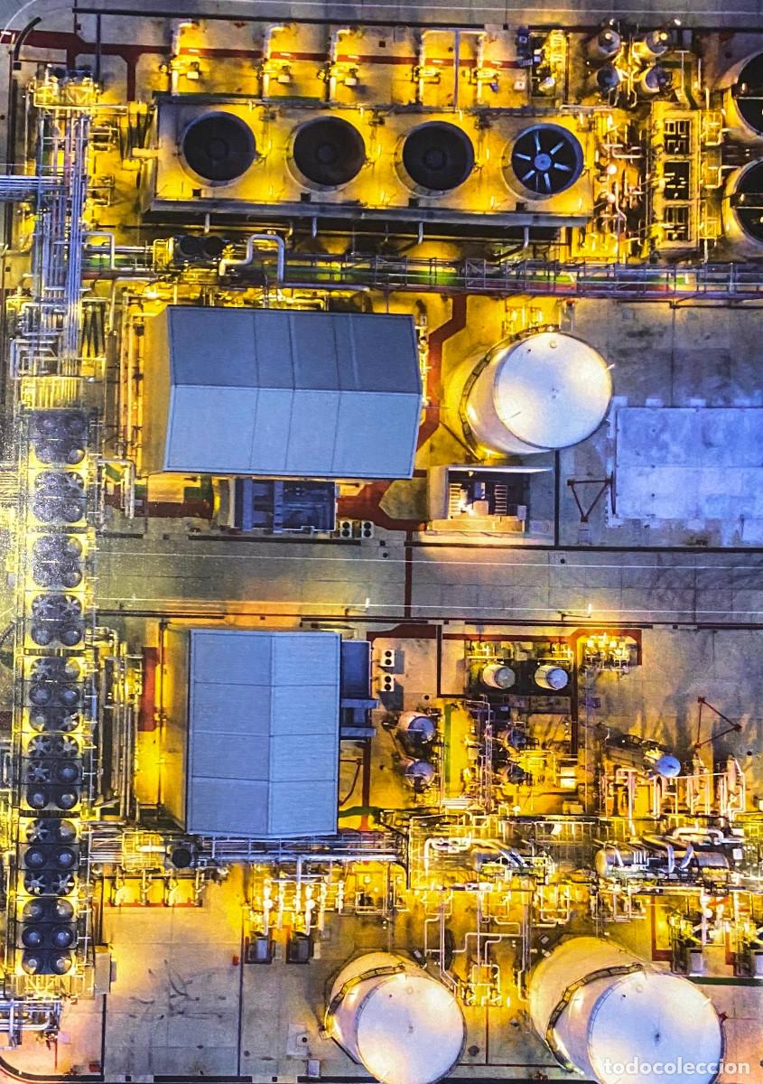 Otros art&iacute;culos de coleccionismo en papel: Fotograf&iacute;a art&iacute;stica. Vista a&eacute;rea de f&aacute;brica qu&iacute;mica. Tama&ntilde;o folio, enmarcable. Nueva.