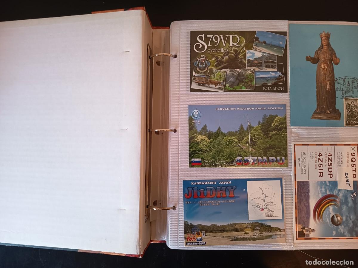 Otros art&iacute;culos de coleccionismo en papel: Colecci&oacute;n 9 tomos con QSLs - Foto 1