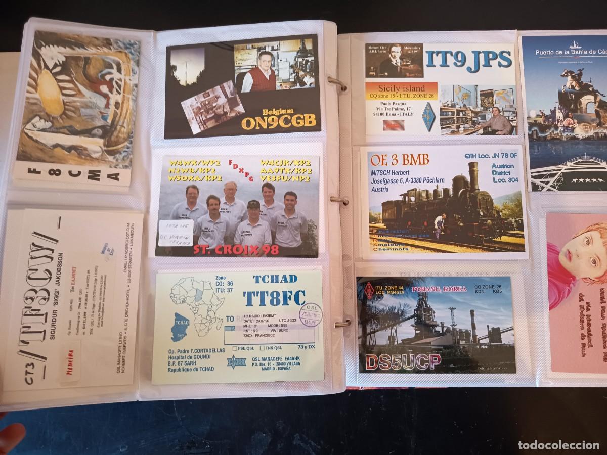 Otros art&iacute;culos de coleccionismo en papel: Colecci&oacute;n 9 tomos con QSLs - Foto 4