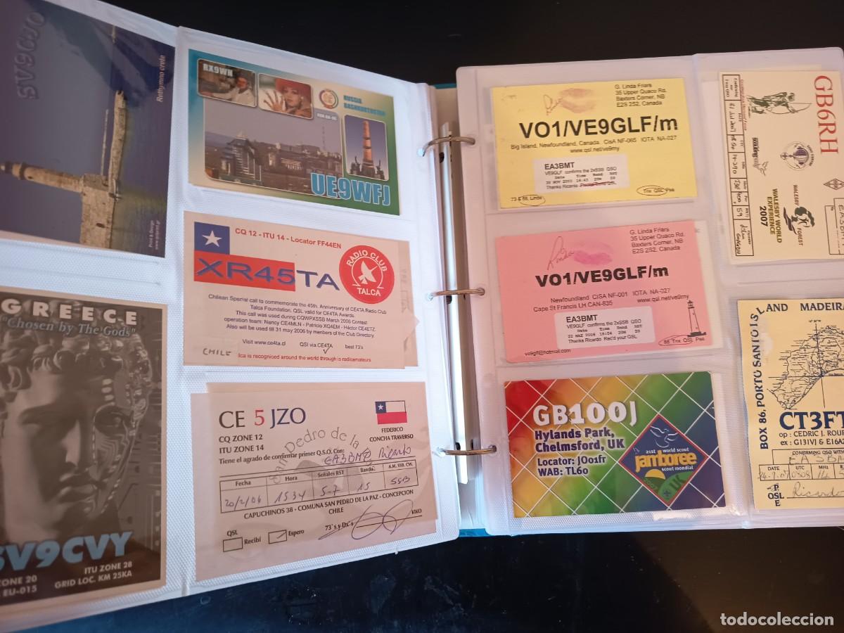 Otros art&iacute;culos de coleccionismo en papel: Colecci&oacute;n 9 tomos con QSLs - Foto 5