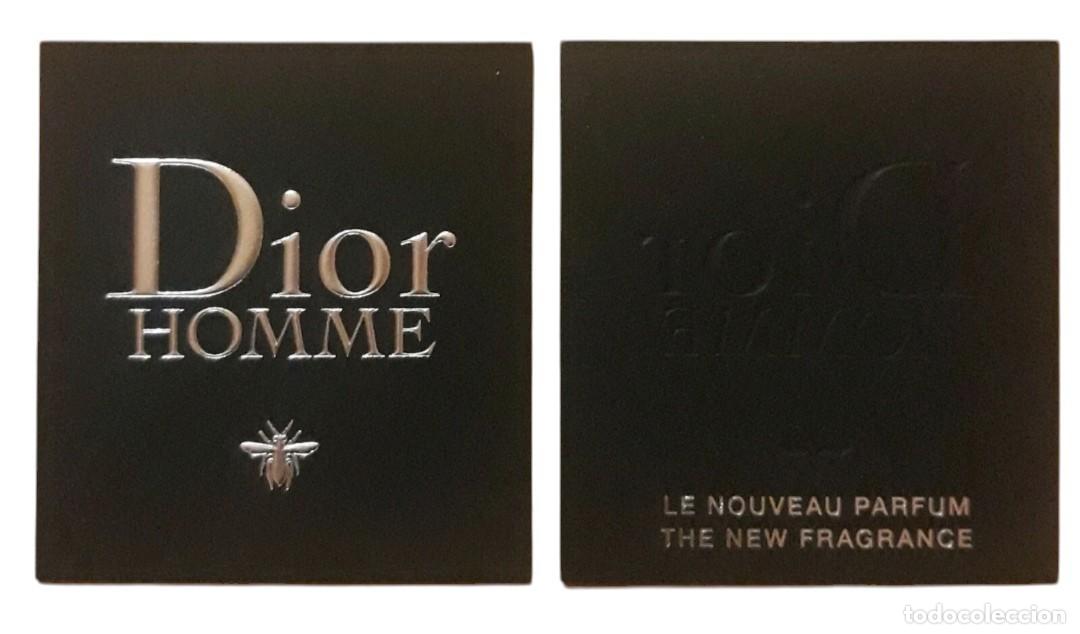 Otros art&iacute;culos de coleccionismo en papel: CARTA - TARJETA DE PERFUME DIOR HOMME. NUEVA Y PERFECTA.