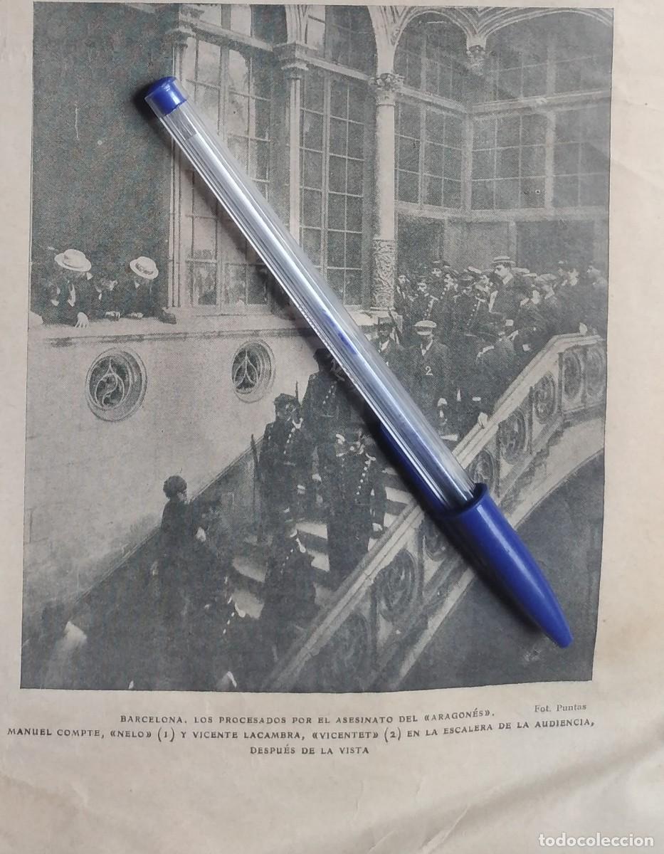 Otros art&iacute;culos de coleccionismo en papel: BARCELONA PROCESADOS POR EL ASESINATO ARAGON&Eacute;S MANUEL COMPTE NELO Y VICENTE LACAMBRA VICENTET 1905