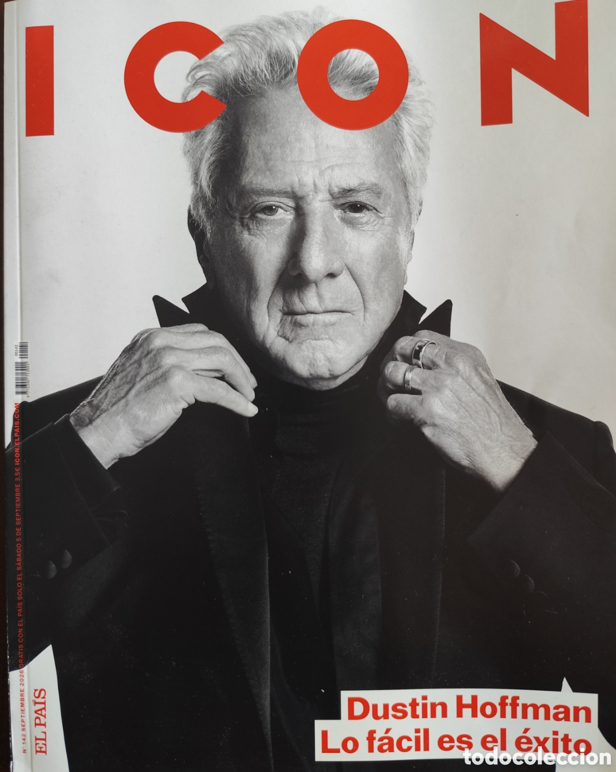 Otros art&iacute;culos de coleccionismo en papel: DUSTIN HOFFMAN. REVISTA ICON N&deg;142. SEP.26