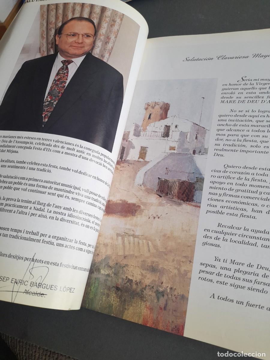 Otros art&iacute;culos de coleccionismo en papel: Programa festes a la mare de deu dagost, paterna 1994 - Foto 3