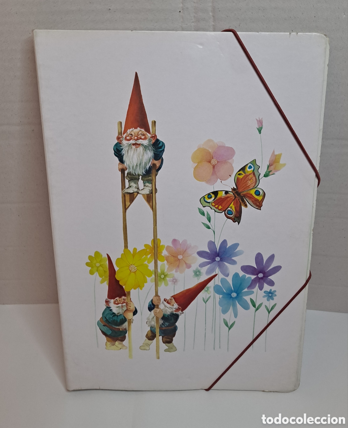 Otros art&iacute;culos de coleccionismo en papel: GNOMOS. CARPETA CLASIFICADORA. NUEVA. SIN ESTRENAR. 35 X 24 CM. STAR TOYS. A&Ntilde;OS 80.