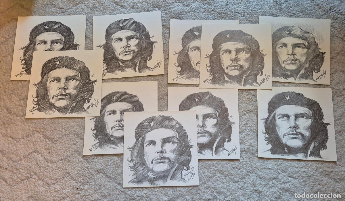 Otros art&iacute;culos de coleccionismo en papel: CUBA lote 10 cartolinas CHE GUEVARA 1