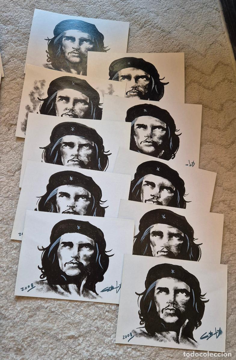 Otros art&iacute;culos de coleccionismo en papel: CUBA lote 10 cartolinas CHE GUEVARA 2