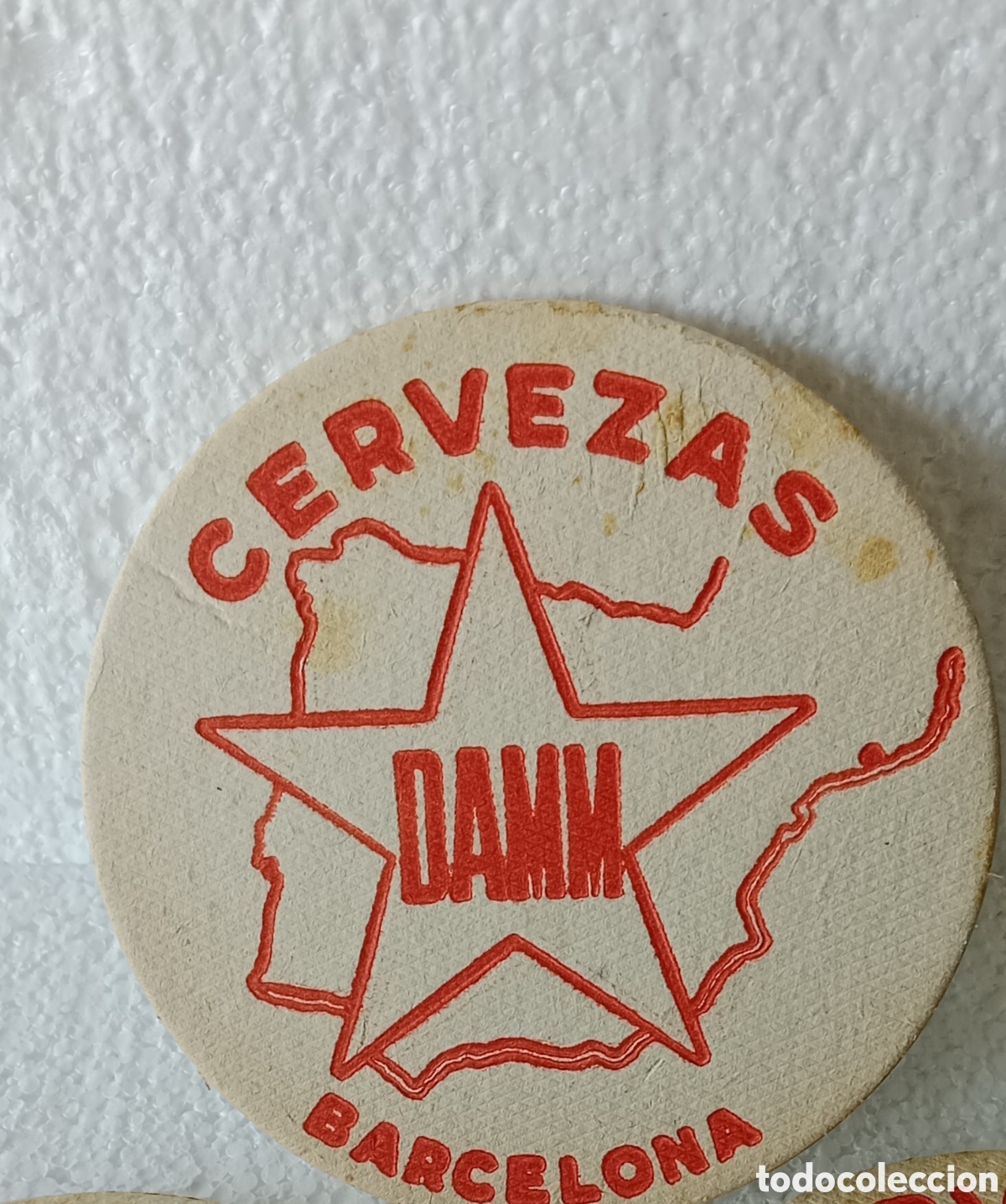 Otros art&iacute;culos de coleccionismo en papel: POSAVASOS DE CART&Oacute;N ESTRELLA DAMM . MAPA DE ESPA&Ntilde;A