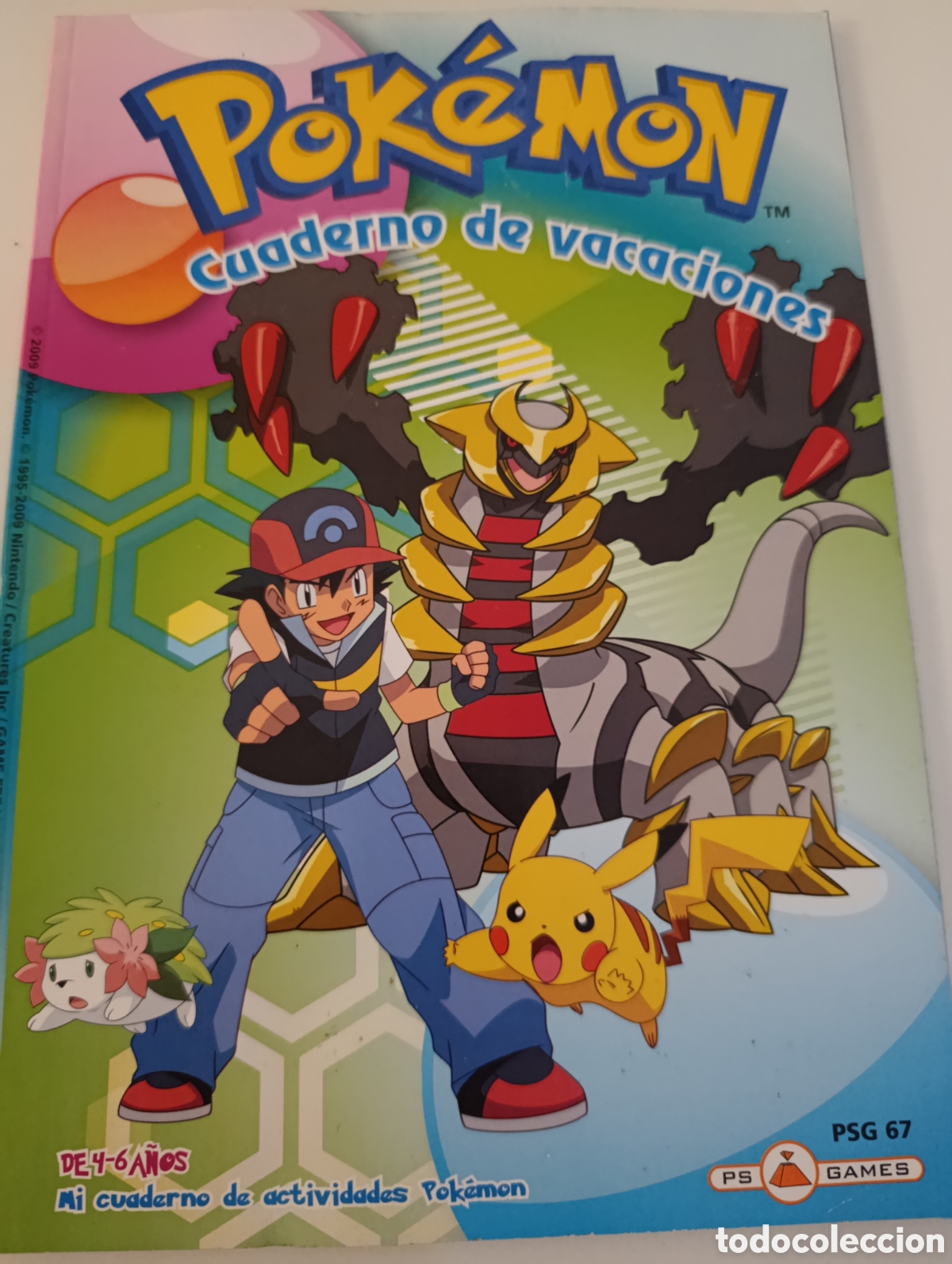 Otros art&iacute;culos de coleccionismo en papel: Pokemon cuaderno de vacaciones