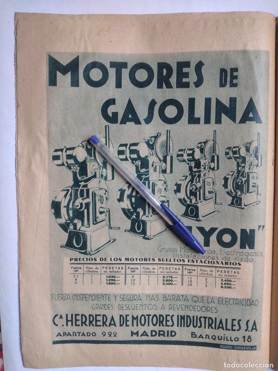 Otros art&iacute;culos de coleccionismo en papel: LYON MOTORES DE GASOLINA GRUPOS MOTOBOMBAS ELECTR&Oacute;GENOS PUBLICIDAD HOJA DE PRENSA A&Ntilde;O 1929