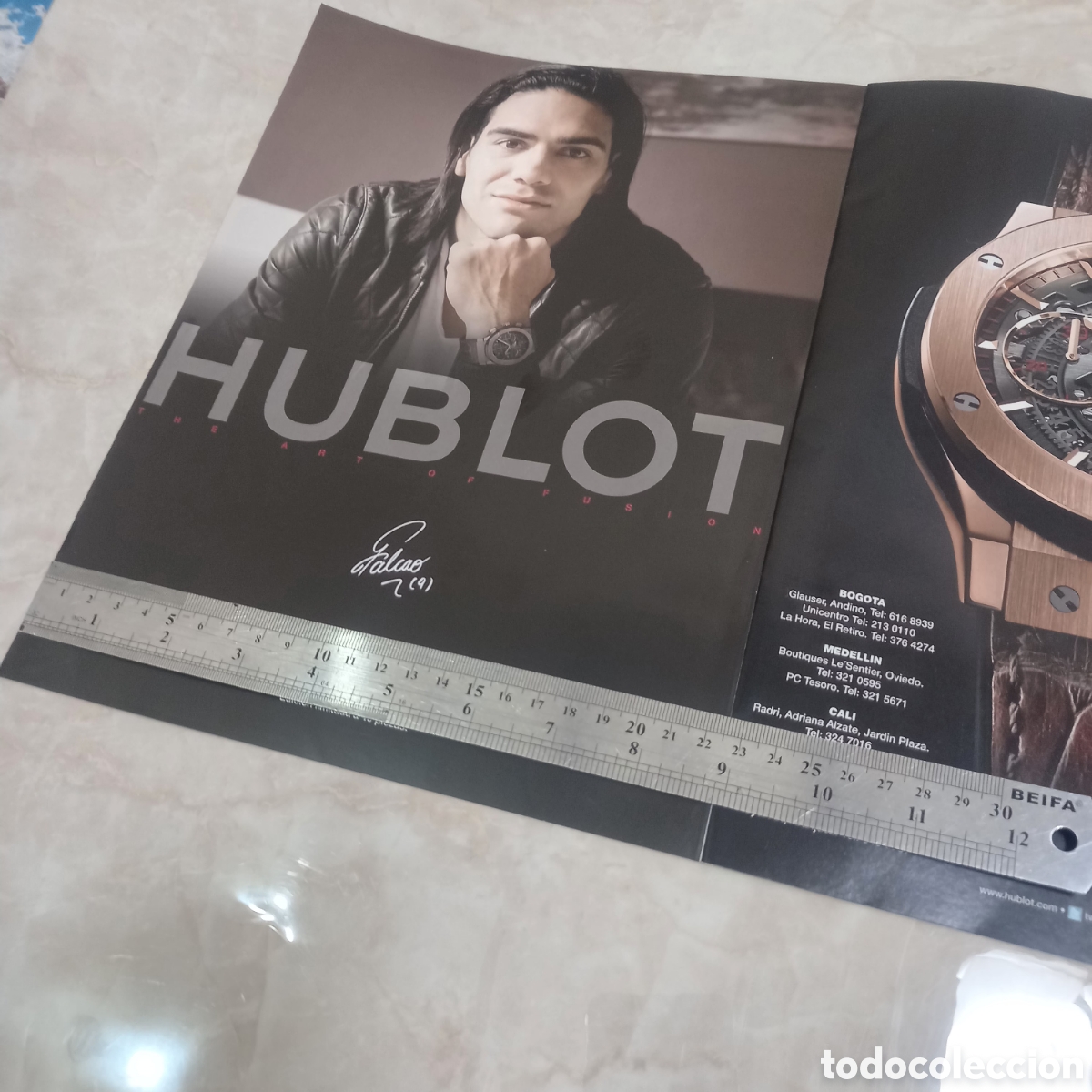 Outros artigos de papel: LEER DESCRIPCION / Reloj Hublot Falcao autom&aacute;tico cronografo edici&oacute;n limitada