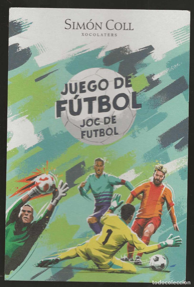 Otros art&iacute;culos de coleccionismo en papel: SIMON COLL -- XOCOLATERS -- JUEGO DE FUTBOL