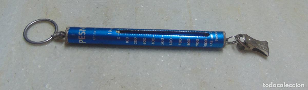 Otros art&iacute;culos de coleccionismo en papel: PESNET ANTIGUA BASCULA DE GANCHO PORTATIL, HASTA 1000, BARCELONA