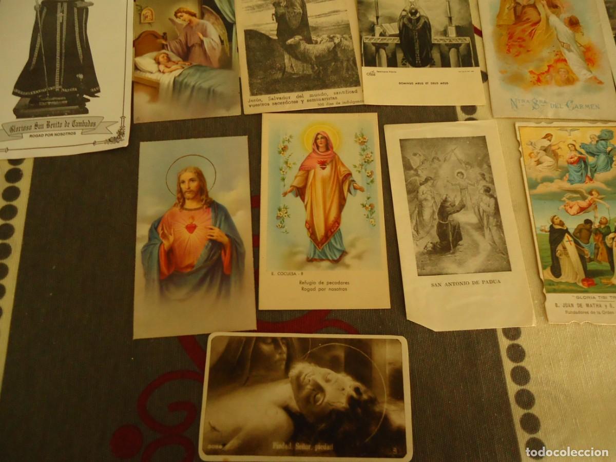 Otros art&iacute;culos de coleccionismo en papel: LOTE DE 17 ESTAMPAS RELIGIOSAS - Foto 4