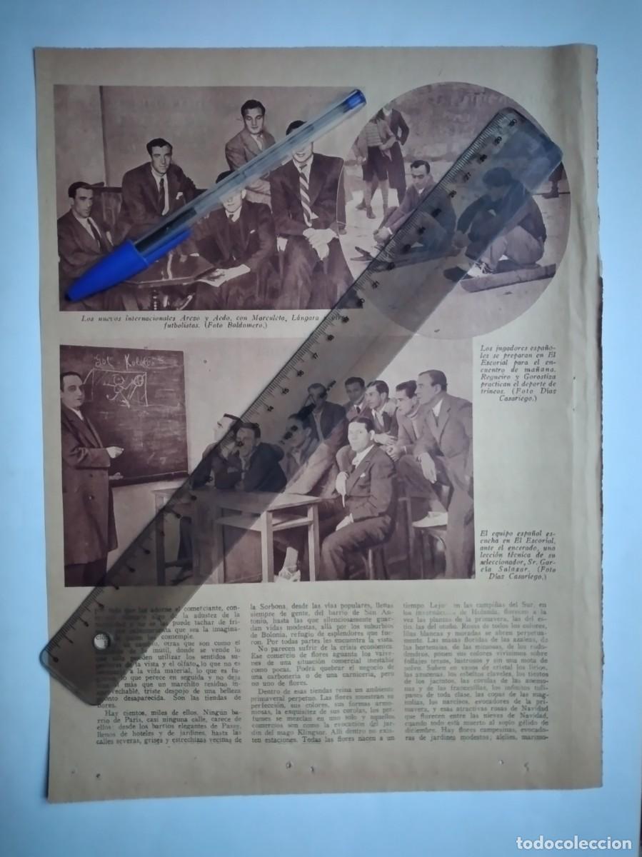 Otros art&iacute;culos de coleccionismo en papel: AMADEO GARC&Iacute;A DE SALAZAR ENTRENADOR SELECCI&Oacute;N F&Uacute;TBOL ESPA&Ntilde;A CONCENTRACI&Oacute;N EN EL ESCORIAL A&Ntilde;O 1935