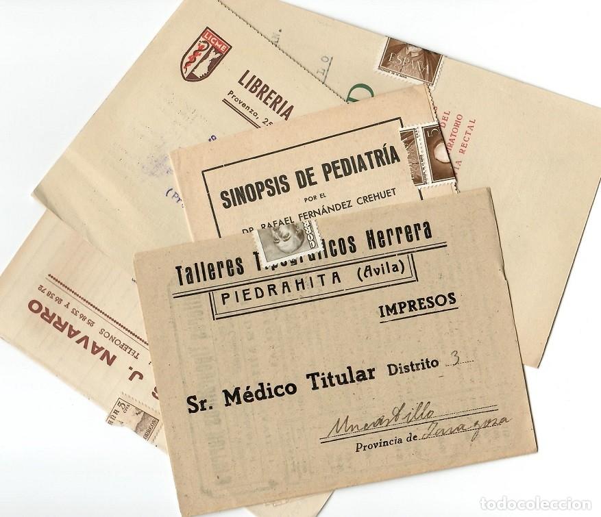 Collectionnisme Papier divers: 5 Env&iacute;os publicitarios de laboratorios y similares a m&eacute;dicos, sin abrir la mayor&iacute;a - Muy interesante