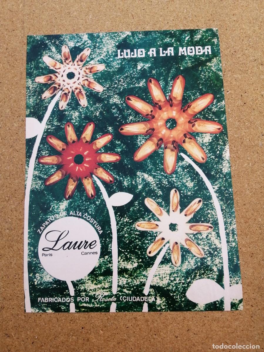 Otros art&iacute;culos de coleccionismo en papel: ANUNCIO. ZAPATOS DE ALTA COSTURA LAURE