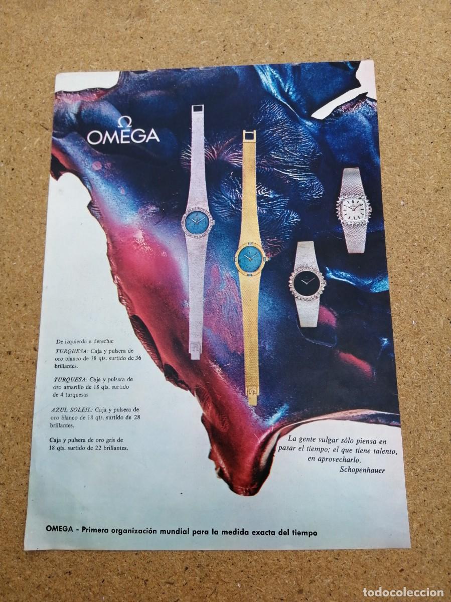 Otros art&iacute;culos de coleccionismo en papel: ANUNCIO. RELOJES OMEGA