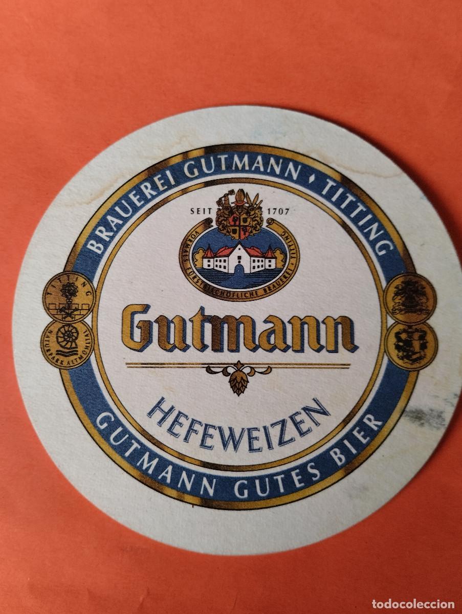 Altri oggetti di carta: KOO - POSAVASOS PUBLICIDAD CERVEZA GTMANN HEFEWEIZEN