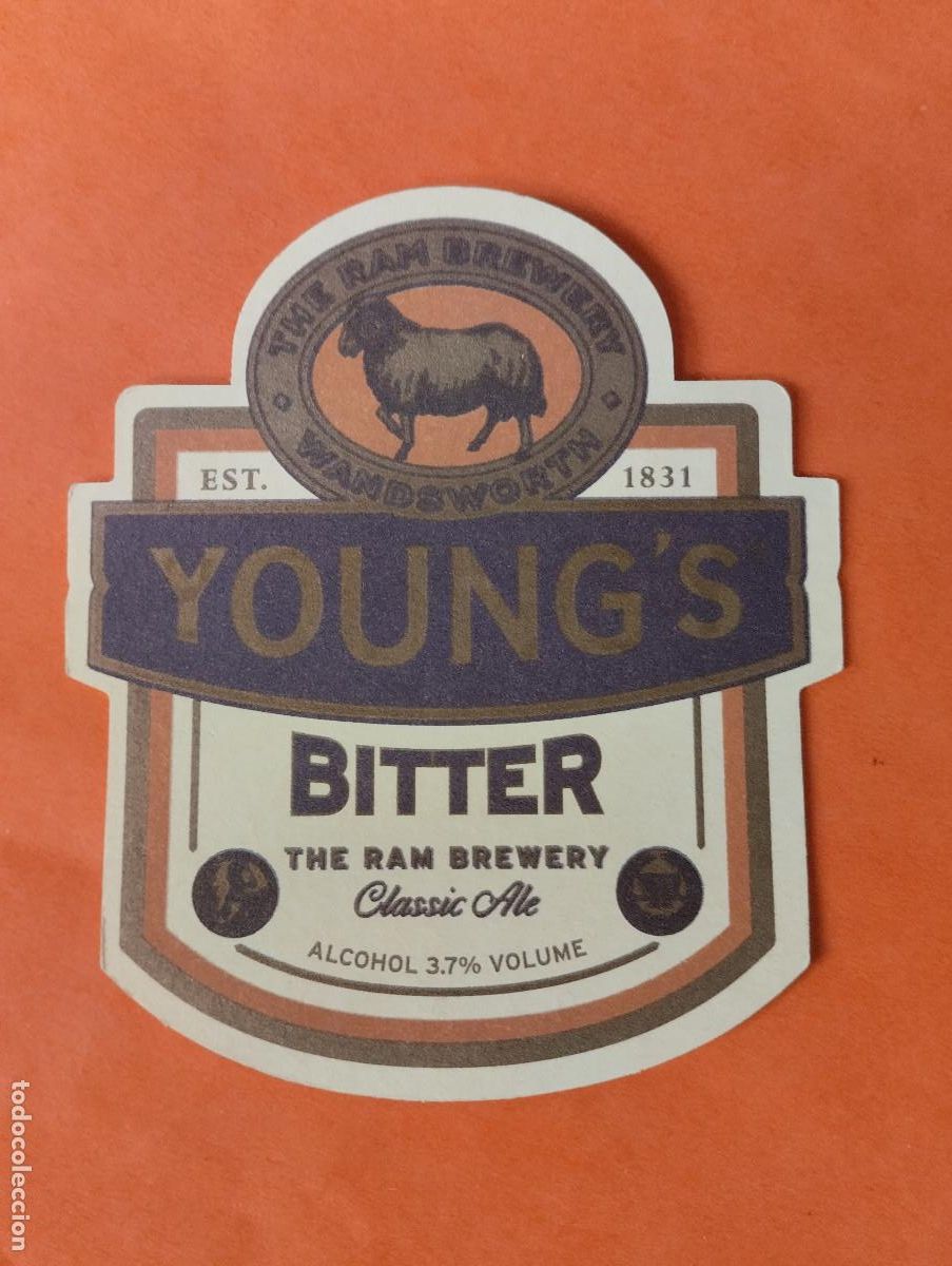 Paper Collecting Others: KOO - POSAVASOS CERVEZA YOUNG'S BITTER