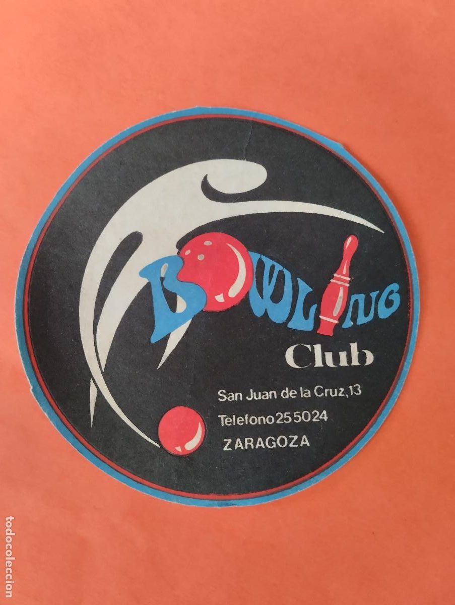 Paper Collecting Others: KOO - POSAVASOS BOWLING CLUB. BOLERA. ZARAGOZA.