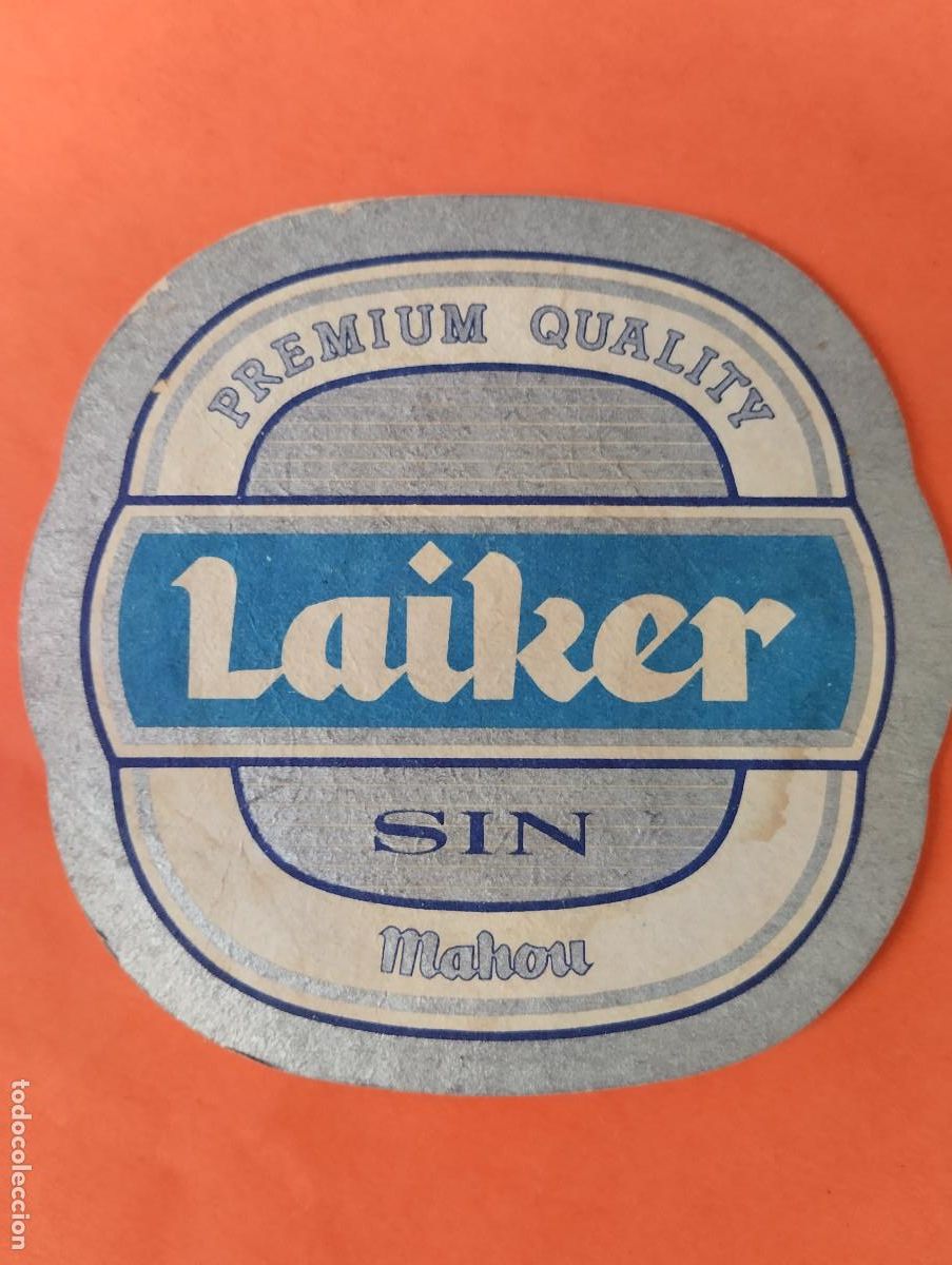 Paper Collecting Others: KOO - POSAVASOS CERVEZA MAHOU LAIKER SIN