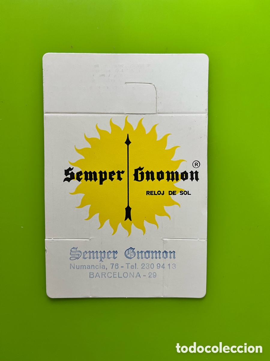 Paper Collecting Others: RELOJ DE SOL - SEMPER GNOMON