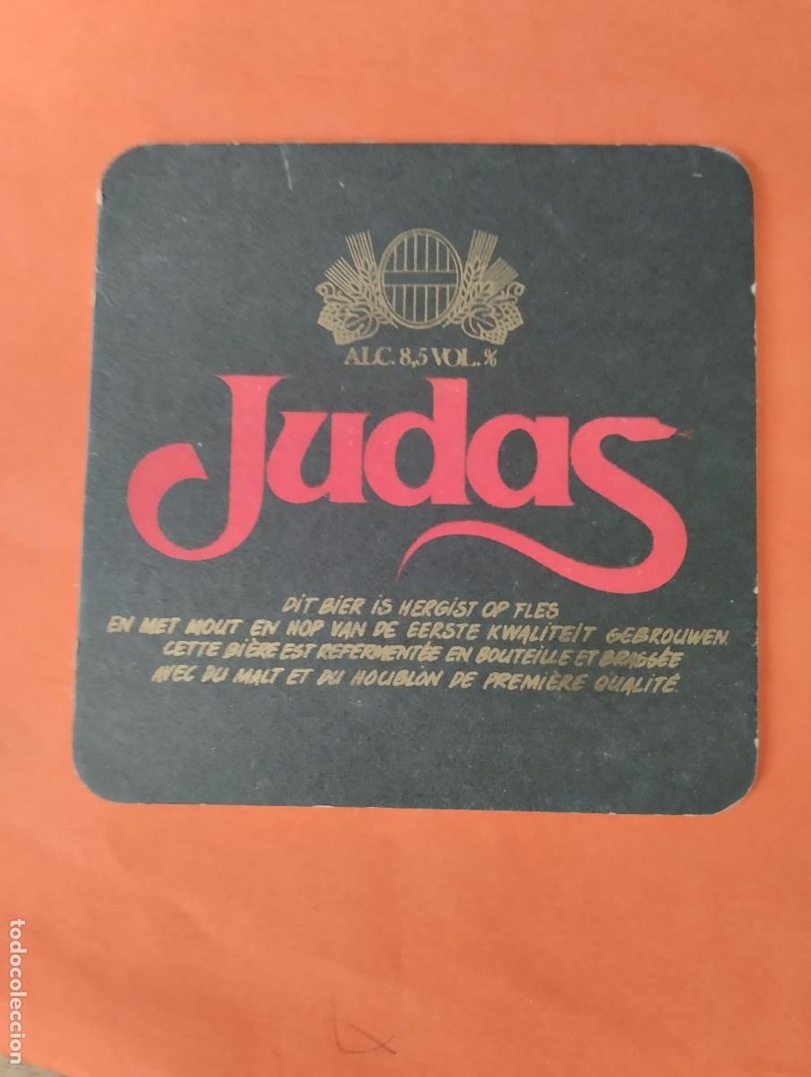 Collectionnisme Papier divers: KOO - POSAVASOS CERVEZA JUDAS