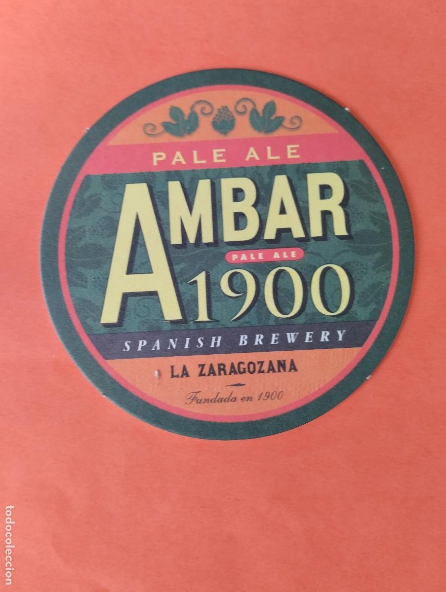 Collectionnisme Papier divers: KOO - POSAVASOS CERVEZA AMBAR 1900 LA ZARAGOZANA