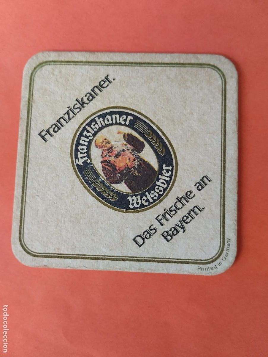 Sammelleidenschaft Andere Papierartikel: KOO - POSAVASOS CERVEZA FRANZISKANER WEISSBIER