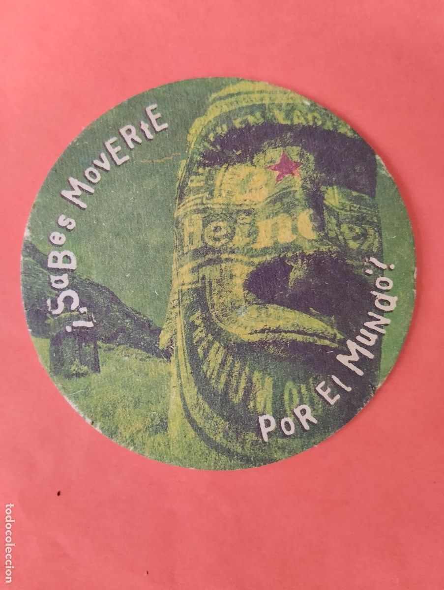 Sammelleidenschaft Andere Papierartikel: KOO - POSAVASOS CERVEZA HEINEKEN