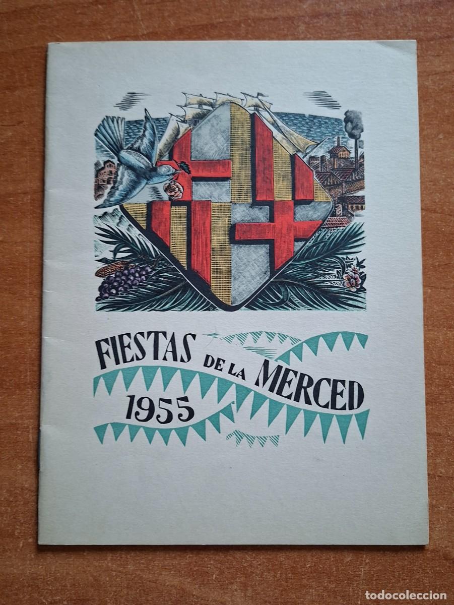 Otros art&iacute;culos de coleccionismo en papel: 1955 FIESTA DE LA MERCED - CON XILOGRAFIAS DE RICART