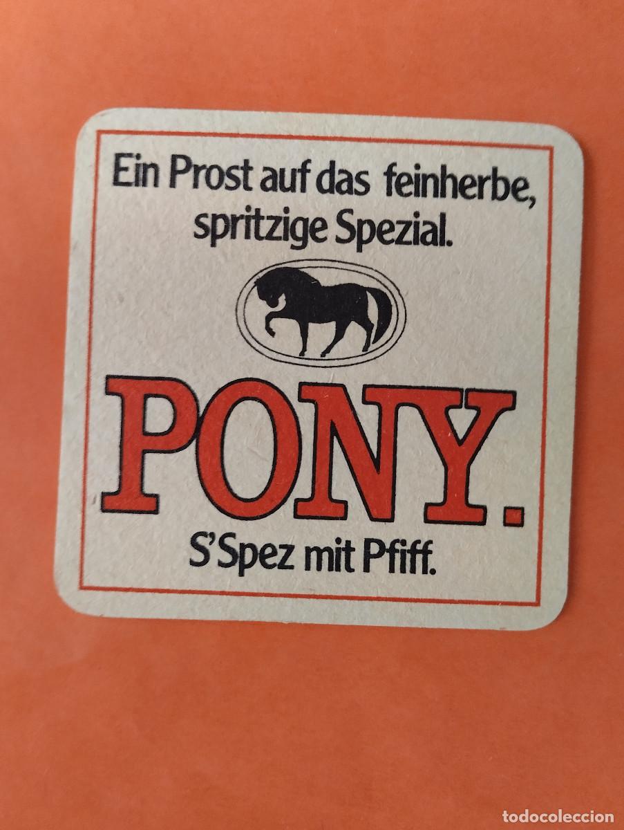 Collectionnisme Papier divers: KOO - POSAVASOS CERVEZA PONY