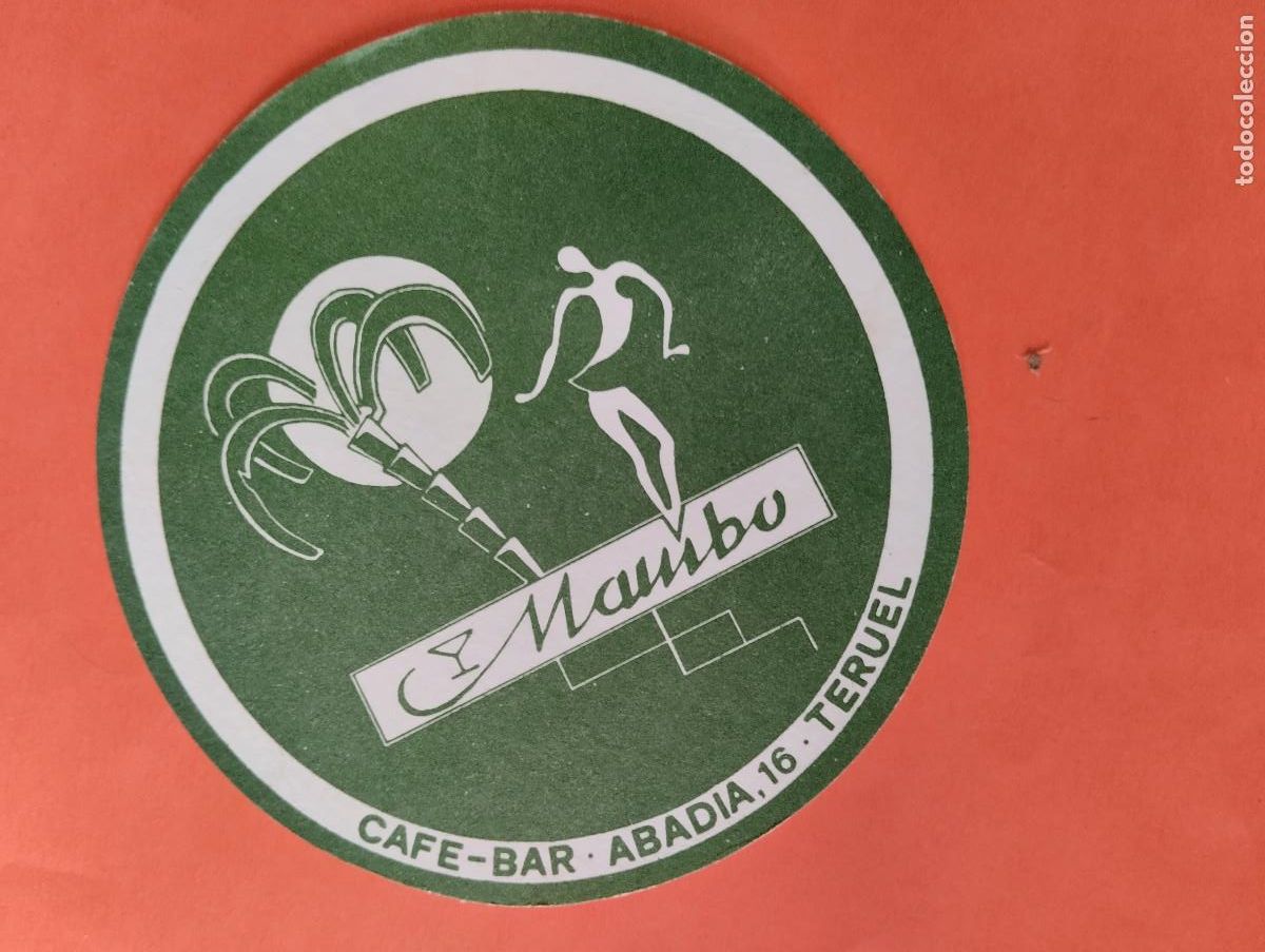 Outros artigos de papel: KOO - POSAVASOS CAFE BAR MAMBO. TERUEL.