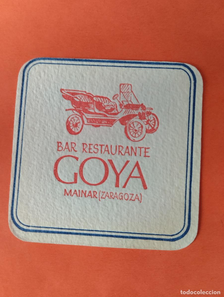 Outros artigos de papel: KOO - POSAVASOS BAR RESTAURANTE GOYA. MAINAR ZARAGOZA.