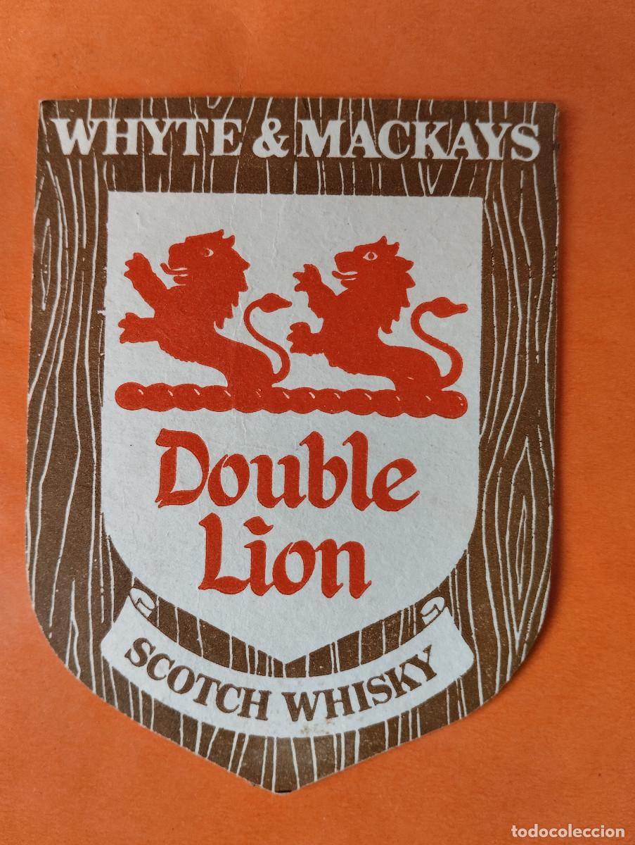 Collectionnisme Papier divers: KOO - POSAVASOS DOUBLE LION SCOTH WHISKY