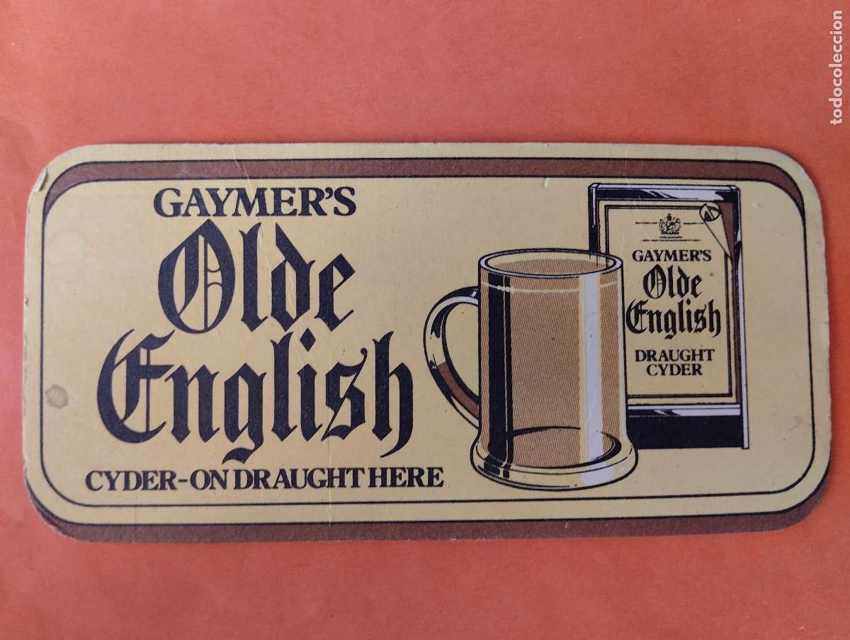 Altri oggetti di carta: KOO - POSAVASOS CERVEZA GAYMER'S OLDE ENGLISH