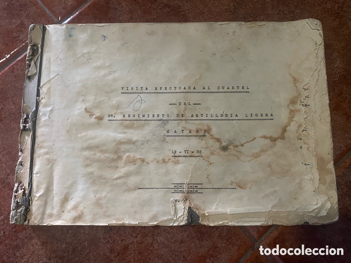 Outros artigos de papel: Matar&oacute;,el Prat ,docks fotografia militar Barcelona 1935