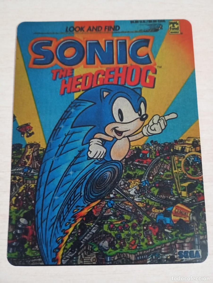 Otros art&iacute;culos de coleccionismo en papel: Flyer publicidad Sonic The Hedgehog Look And Find