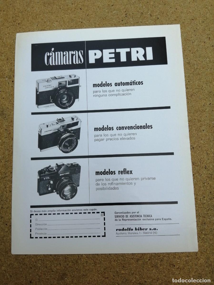 Otros art&iacute;culos de coleccionismo en papel: ANUNCIO. CAMARAS PETRI