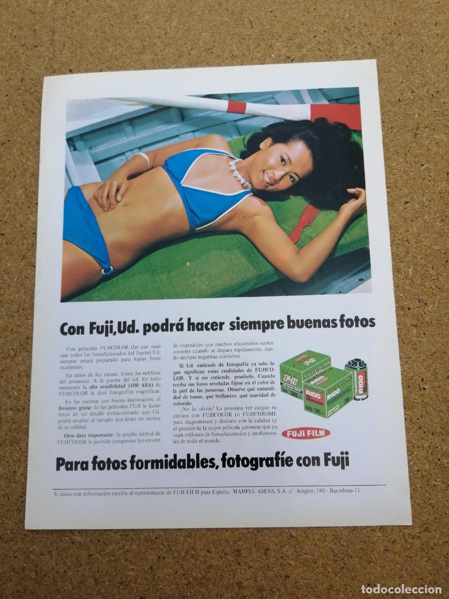 Otros art&iacute;culos de coleccionismo en papel: ANUNCIO. CARRETES FOTOGRAFICOS FUJI