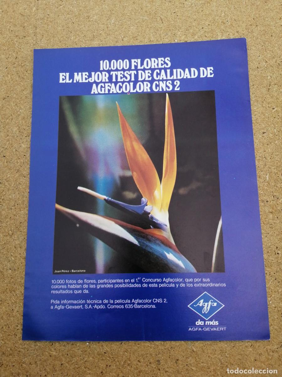 Otros art&iacute;culos de coleccionismo en papel: ANUNCIO. AGFACOLOR LA PELICULA DE LOS COLORES REALES
