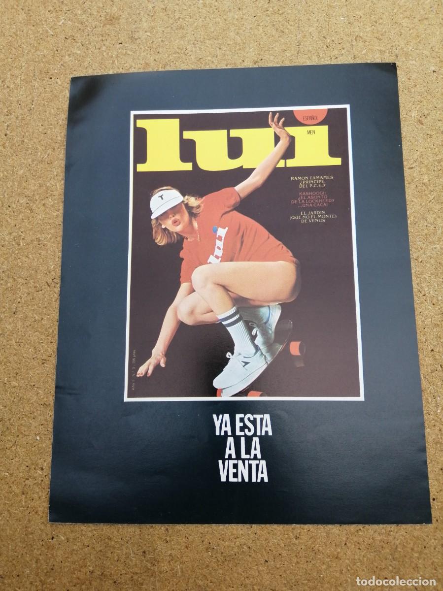 Otros art&iacute;culos de coleccionismo en papel: ANUNCIO. REVISTA LUI