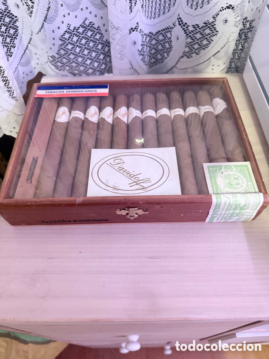 Otros art&iacute;culos de coleccionismo en papel: Caja de puros Davidoff