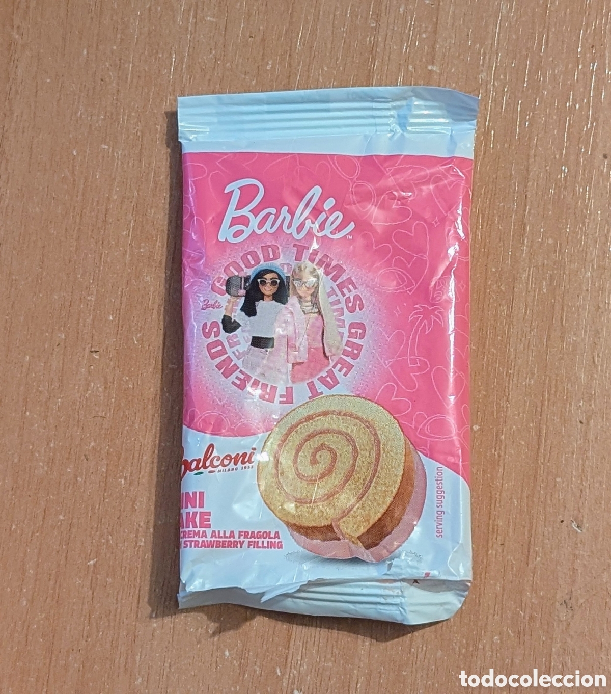 Otros art&iacute;culos de coleccionismo en papel: Envoltorio Barbie GOOOD TIMES GREAT FRIENDS. MATTEL