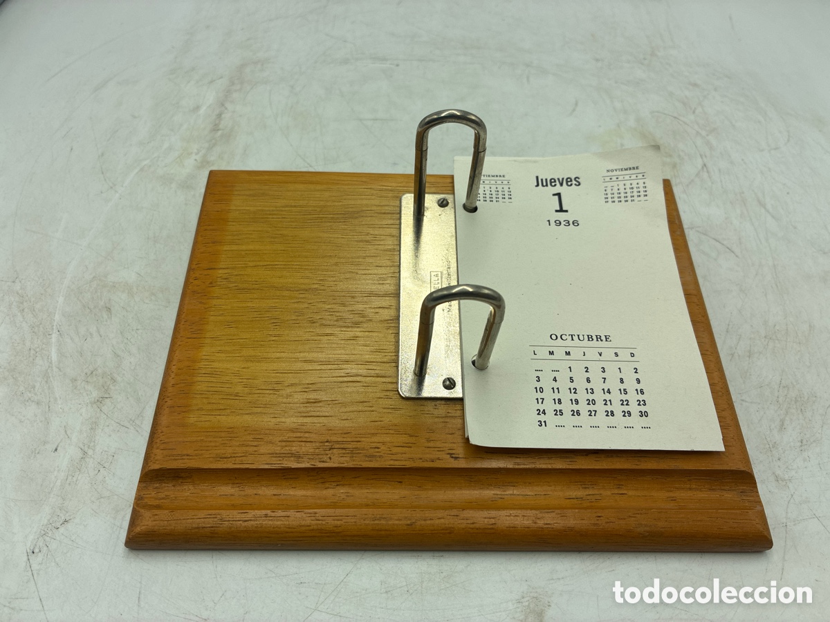 Collectionnisme Papier divers: Portacalendarios de sobremesa.