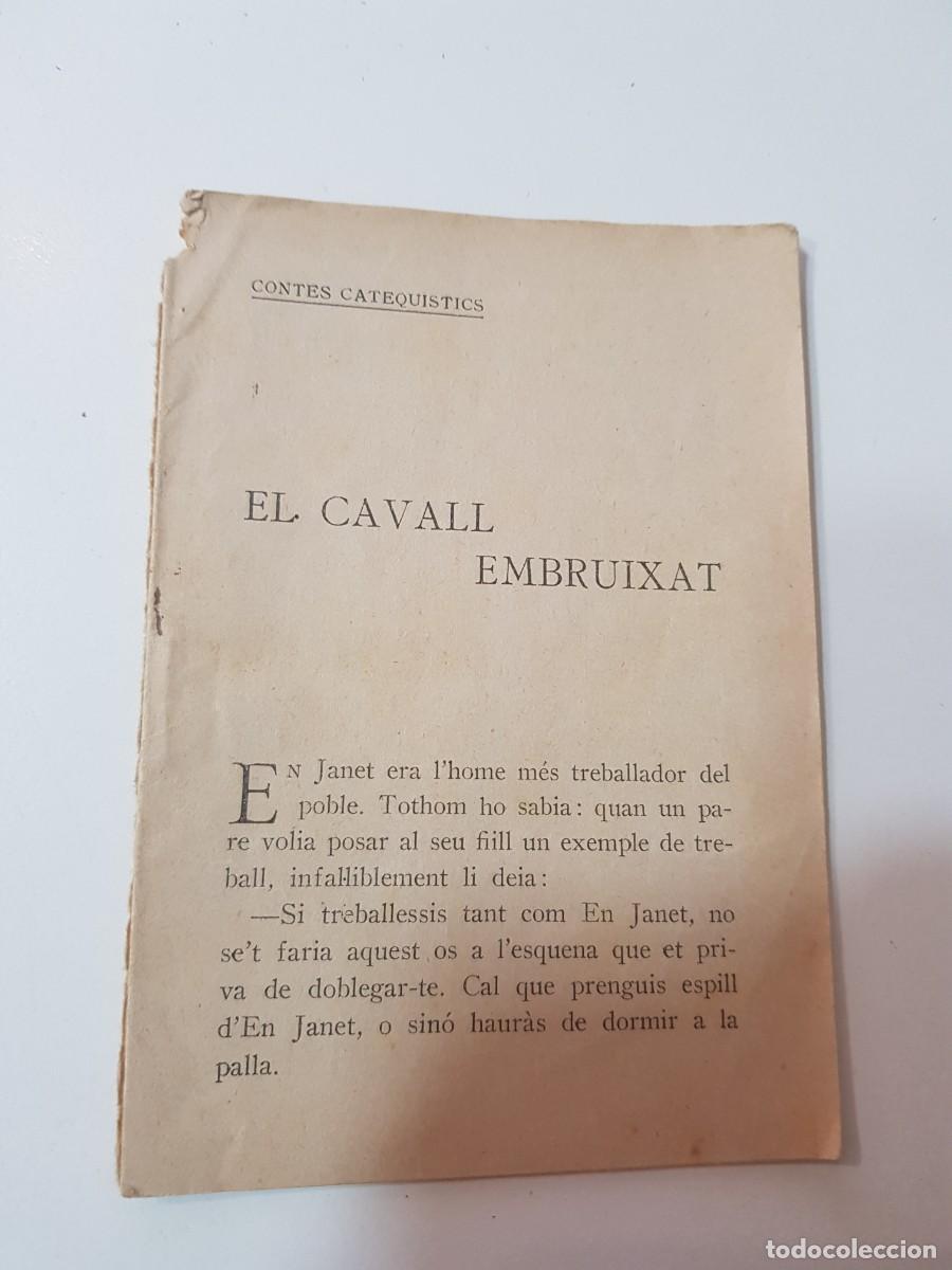 Otros art&iacute;culos de coleccionismo en papel: contes catequistics El cavall embruxait