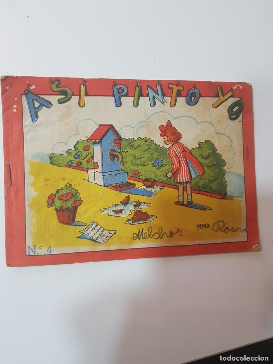 Otros art&iacute;culos de coleccionismo en papel: Asi pinto yo Editorial roma album de colorear usado