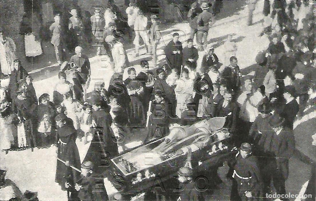 Otros art&iacute;culos de coleccionismo en papel: ORIHUELA ALICANTE ENTIERRO DE UN OBISPO 13X10 CLIPPING MUY ANTIGUO M57